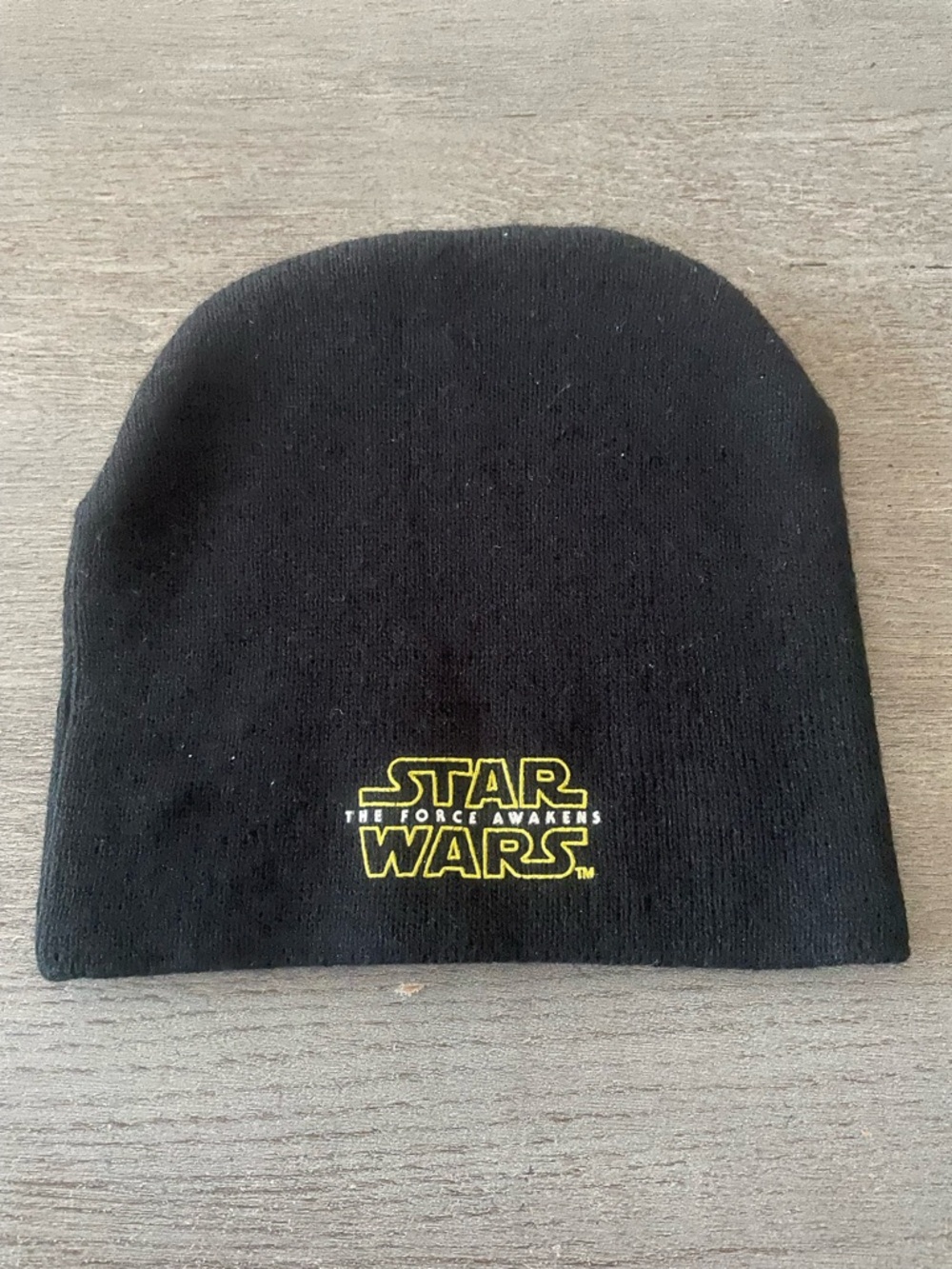 Disney Star Wars Black Knit Beanie
